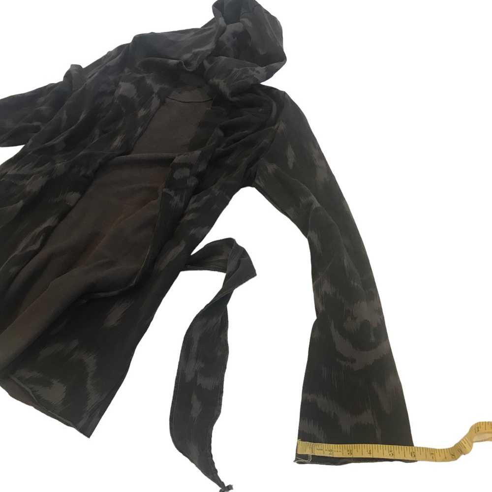 Lucky Brand Hooded Wrap Jacket/ Blazer size 6 - Picture 8 of 14